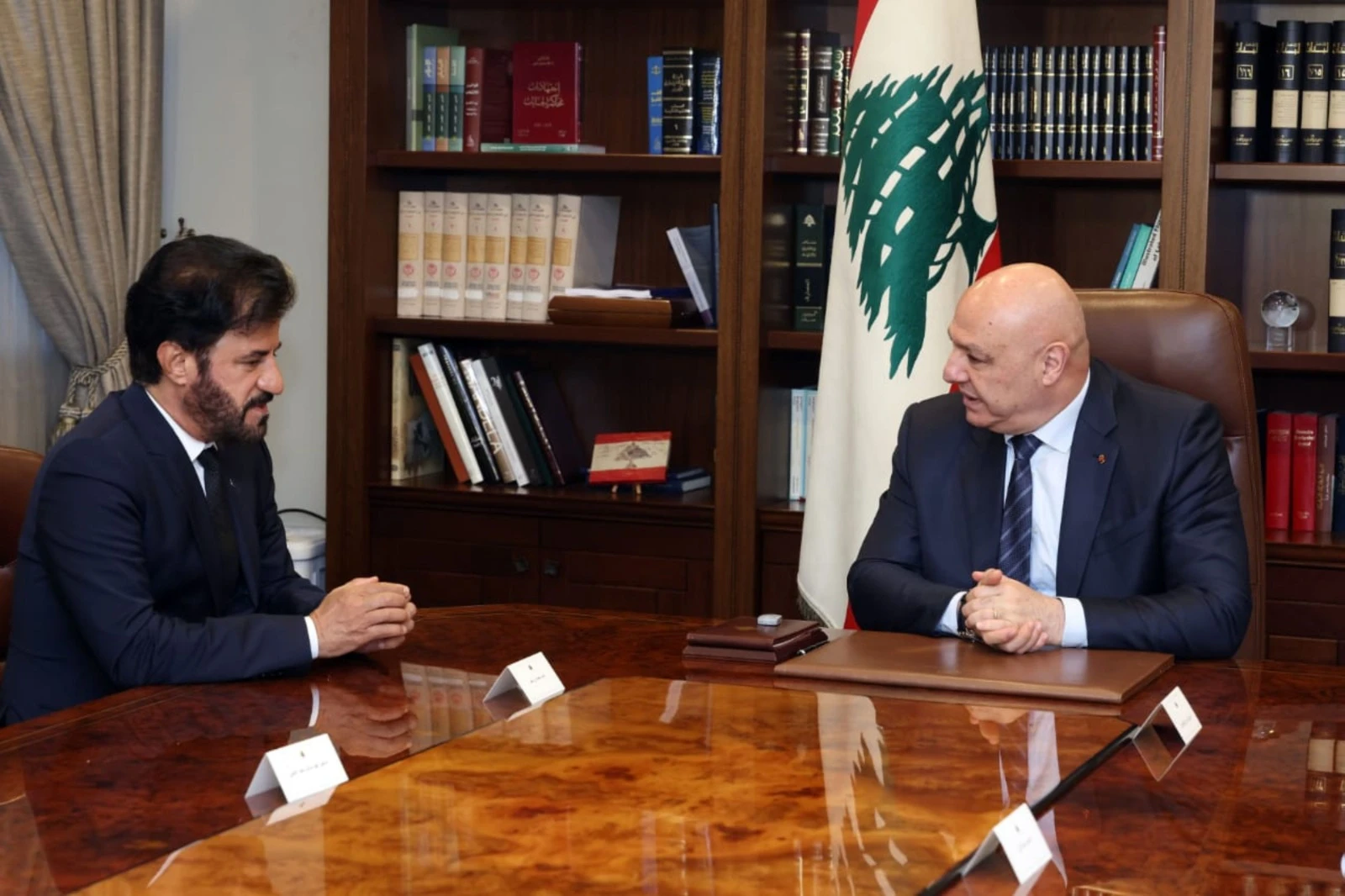 O chefe da FIA encontra-se com o presidente do Líbano para discutir o futuro do automobilismo no Oriente Médio